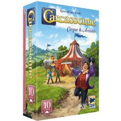 JEU CARCASSONNE - EXTENSION 10 : TOUS EN PISTE / CIRQUE & ARTISTES